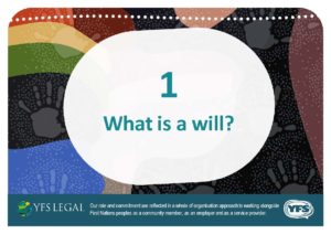 YFS Legal Education Toolkit - Wills information cards