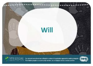 YFS Legal Education Toolkit - Wills definition cards